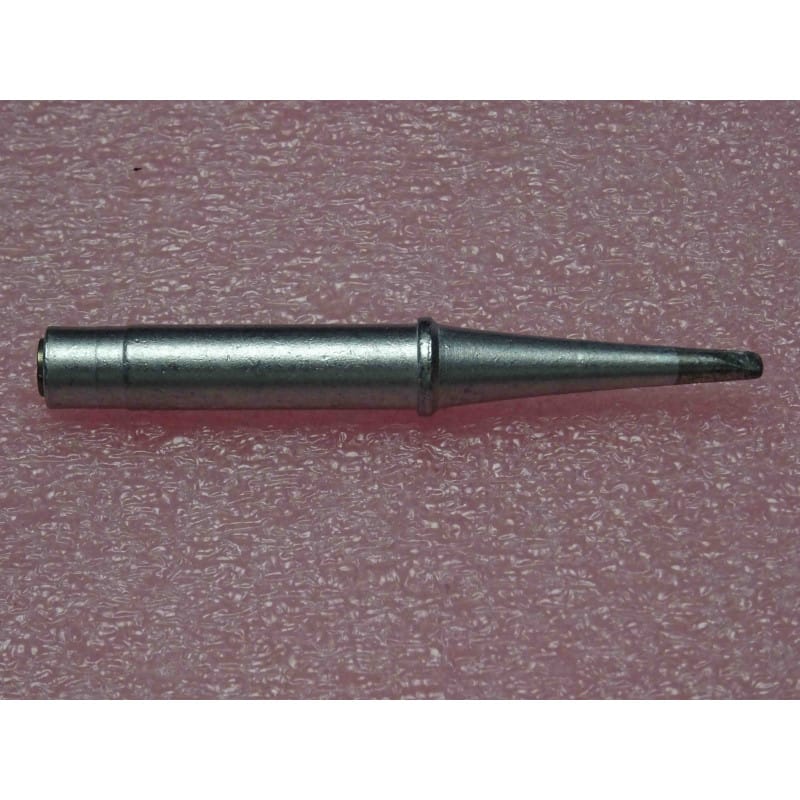[T0054220799] Panne de Fer à Souder d'Origine Weller – Référence CT6-C7 (Codes Commande T0054220799 / 0054220799 / CT6C7 / 4CT6C7-1) – Profil Tournevis / Burin Plat 3,2 mm – Régulation Magnastat Calibre 7 (370 °C) – Pour Fers Industriels Weller W 101 / W 101D (100 W)