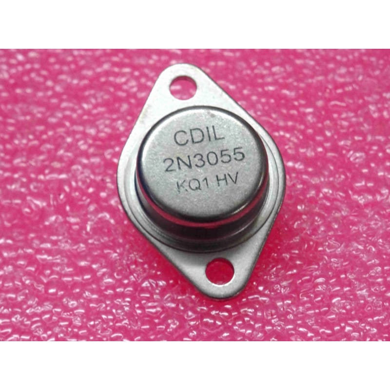 Transistor Silicium NPN Puissance 2N3055 – Boîtier Métallique TO-3 (60 V – 15 A – 115 W)