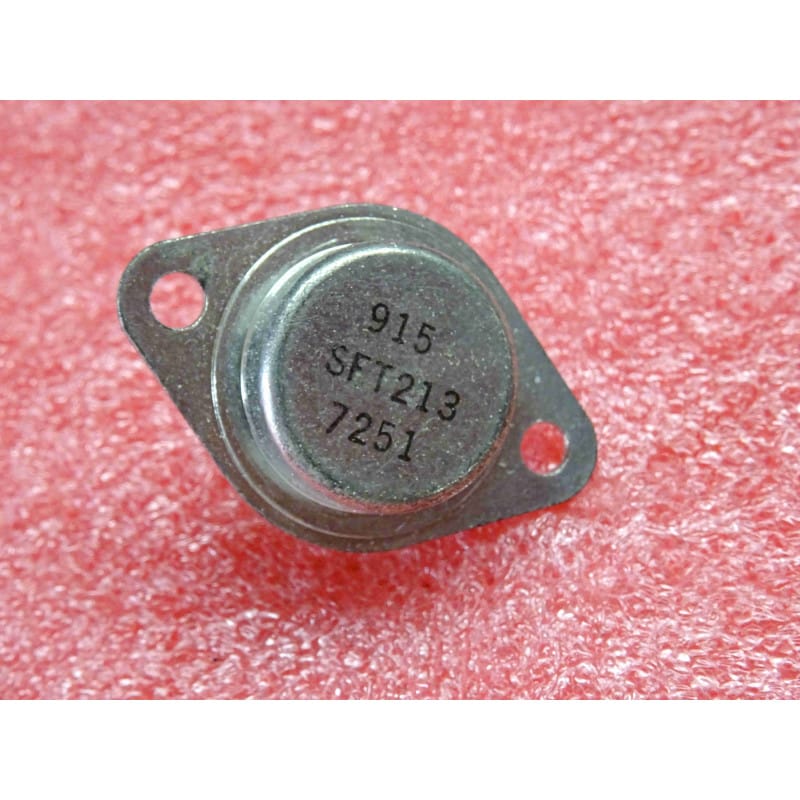 Transistor Germanium PNP Puissance SFT213 – Boîtier Métallique TO-3 (-30 V – -3 A)