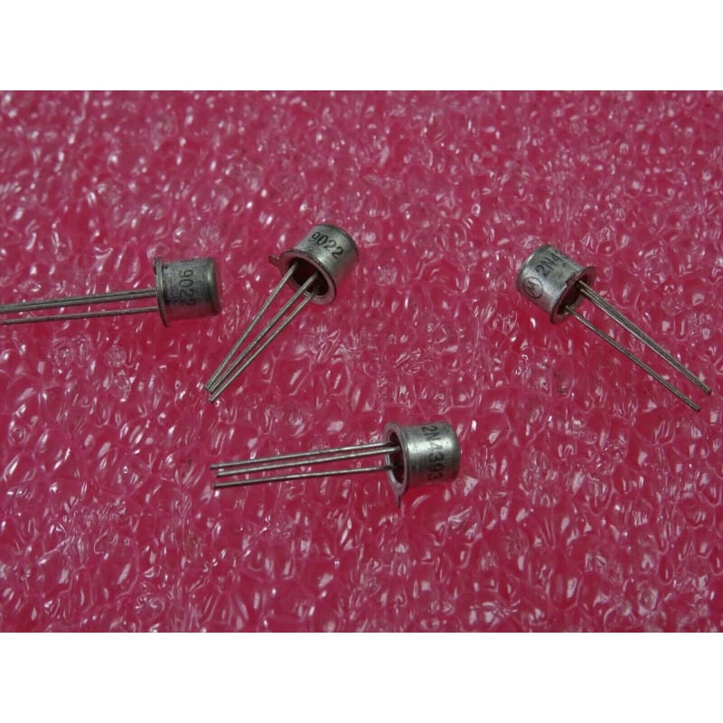 Lot de 4 Transistors JFET Canal N Commutation Motorola 2N4393 – Boîtier Métallique TO-18