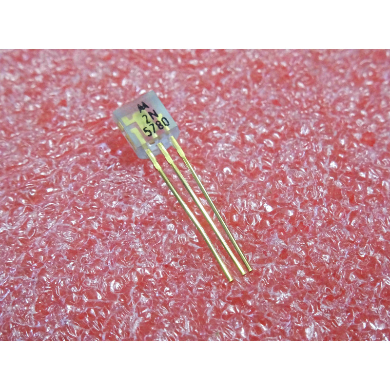 Phototransistor Darlington NPN Silicium Motorola 2N5780 – Boîtier Transparent TO-92 Optique (40 V – 250 mA – 200 mW)