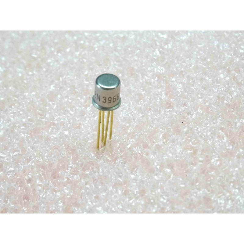 Lot de 2 Transistors JFET Canal N 2N3966 – Boîtier Métallique 4 Broches TO-72 (30 V – 250 mW)