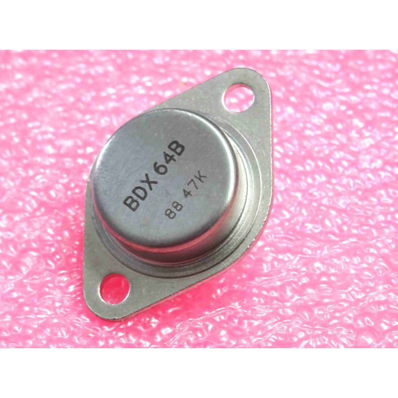 Transistor Bipolaire PNP Darlington Silicium de Puissance BDX64B – Boîtier Métallique TO-3 (-100 V – -12 A – 117 W)
