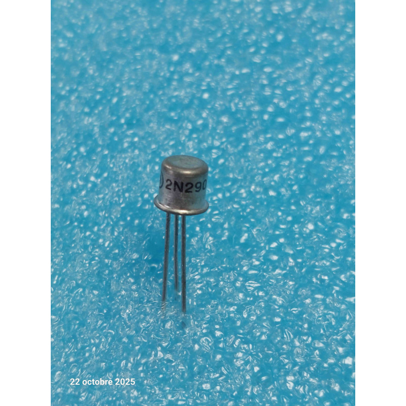 Lot de 5 Transistors Bipolaires PNP Motorola 2N2907 – Boîtier Métallique TO-18 (60 V – 0,6 A)