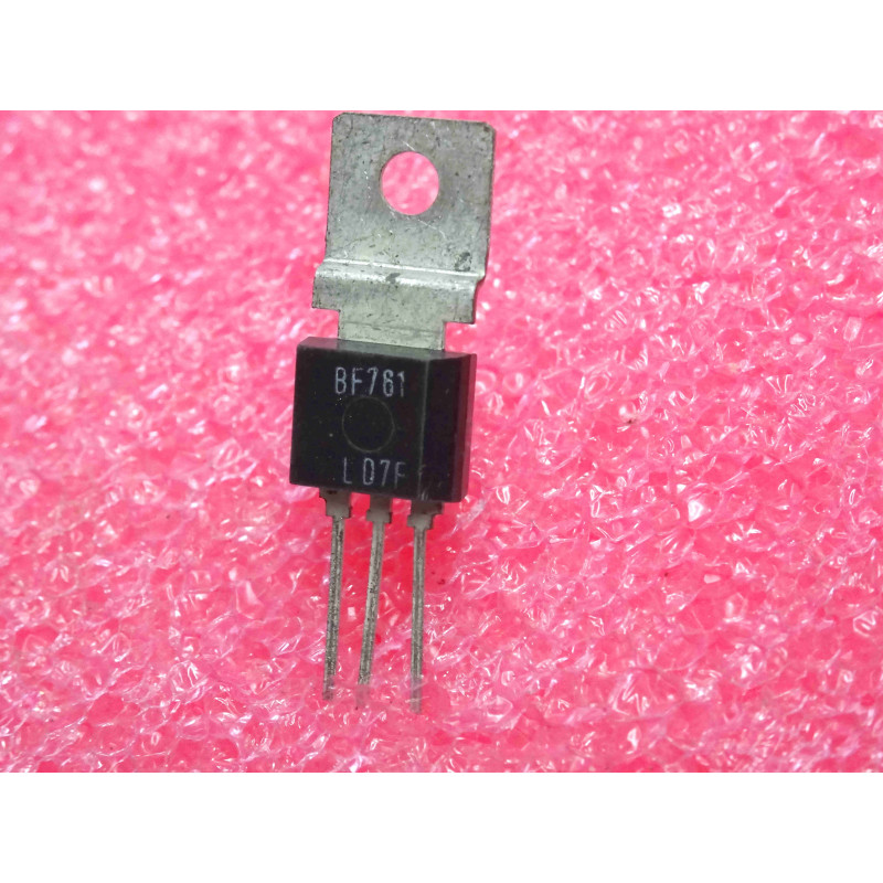 Lot de 2 Transistors Bipolaires PNP BF761 – Boîtier Plastique TO-92 (300 V – 500 mA – Vidéo & Haute Tension)