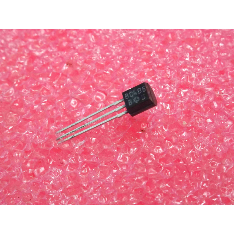 Lot de 100 Transistors Bipolaires PNP Thomson / STMicroelectronics BC486B – Boîtier Plastique TO-92 (-45 V – 1 A – Commutation & Pilotes)