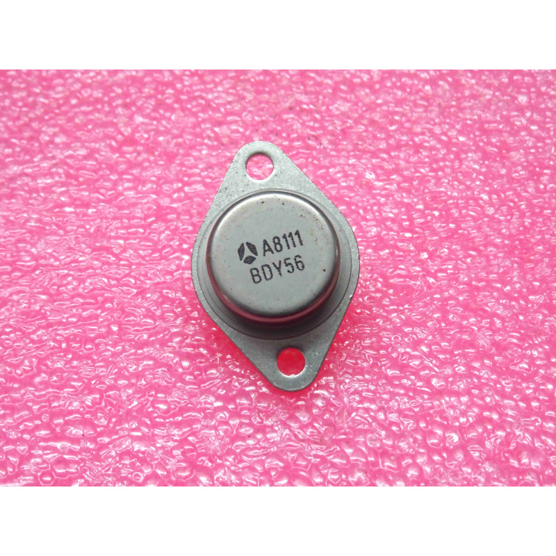 Transistor Bipolaire NPN Thomson BDY56 – Boîtier Métallique de Puissance TO-3 (120 V – 15 A – 117 W – Commutation & Amplification de Puissance)
