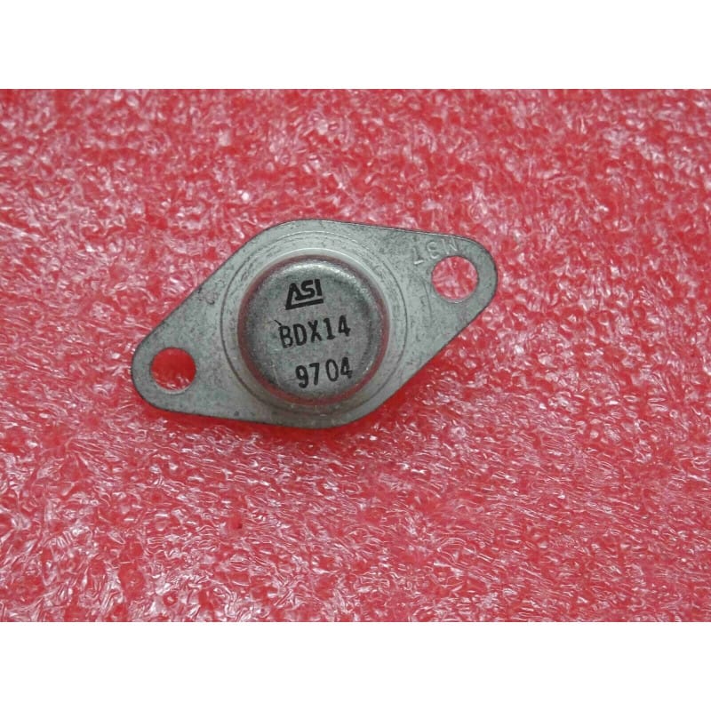 Transistor Bipolaire PNP ASI BDX14 – Boîtier Métallique de Puissance TO-66 (-55 V Vceo / -90 V Vcb – -4 A – 29 W – Amplification & Commutation de Puissance)