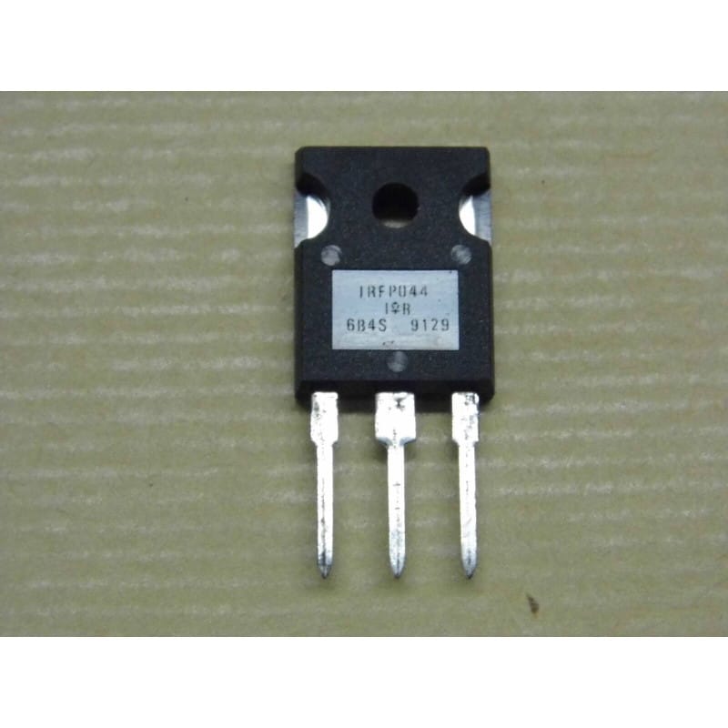 Transistor MOSFET de Puissance N-Channel International Rectifier IRFP044 – Boîtier Plastique TO-247 / TO-3P (60 V Vds / 57 A Id – HEXFET Power MOSFET)