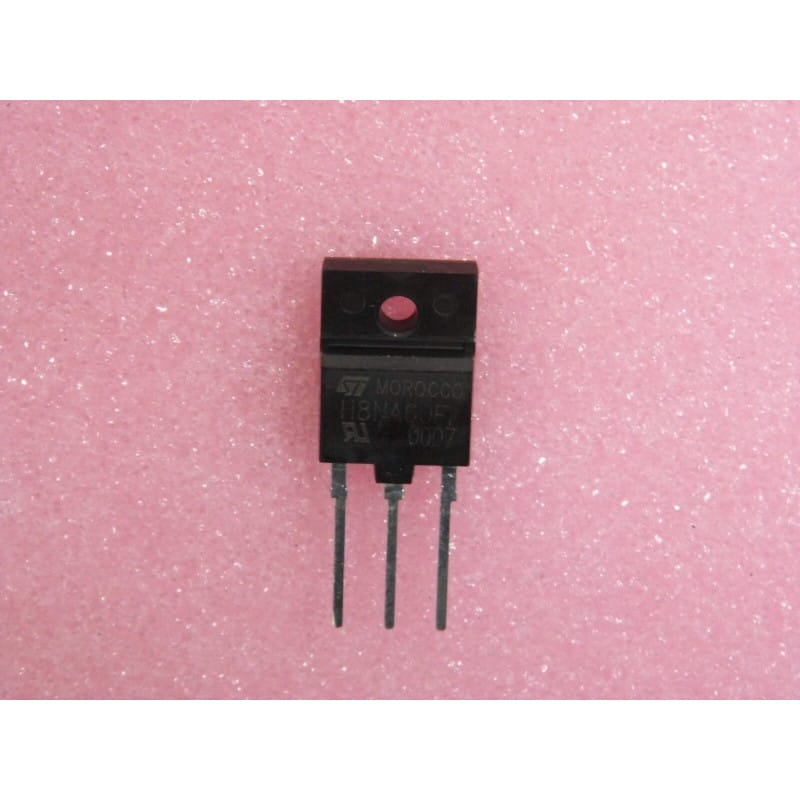 Transistor MOSFET de Puissance Canal N STMicroelectronics STH8NA60FI – Boîtier Plastique Isolé ISOWATT220 (600 V Vds / 8 A Id – Haute Tension & Commutation)