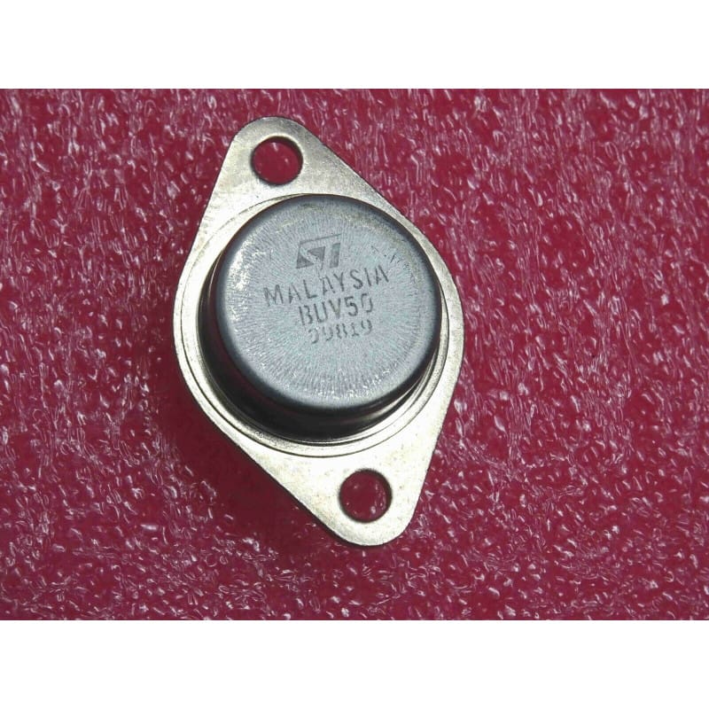 Transistor Bipolaire NPN Silicium de Forte Puissance ST BUV50 – Boîtier Métallique Industriel TO-3 (250 V Vceo / 20 A Ic – Commutation Haute Puissance)