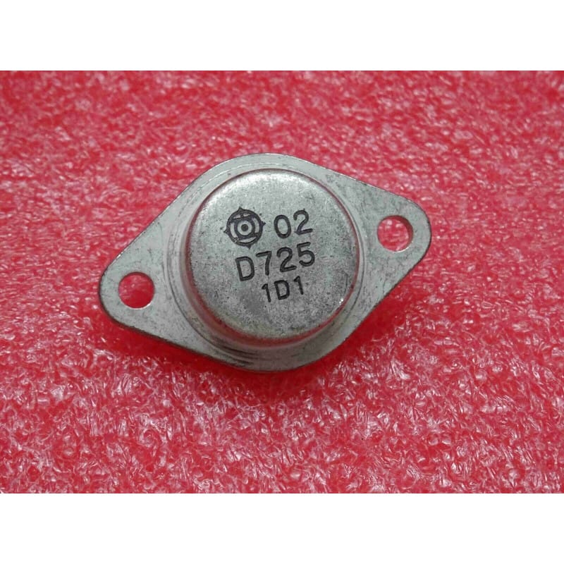 Transistor Bipolaire NPN Silicium Hitachi 2SD725 – Boîtier Métallique Industriel TO-3 (60 V Vceo / 6 A Ic – Audio & Commutation)