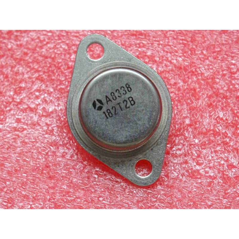 Transistor Bipolaire NPN Silicium de Puissance Sescosem 182T2B (182 T2B) – Boîtier Métallique Industriel TO-3 (6 A Ic – Alimentations & Commutation)