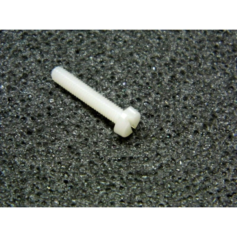 Lot de 30 Vis Isolantes en Nylon M3 x 16 mm Bossard – Tête Cylindrique Fendue DIN 84 / BN 106
