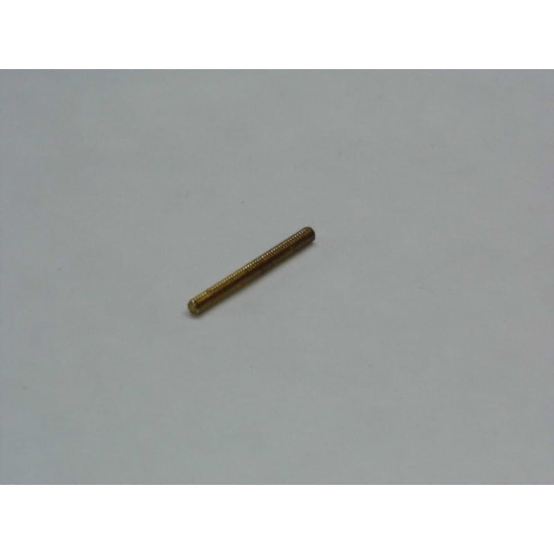 Lot de 12 Tiges Filetées Entièrement Filetées M2 en Laiton – Diamètre 2.0 mm, Longueur 30 mm
