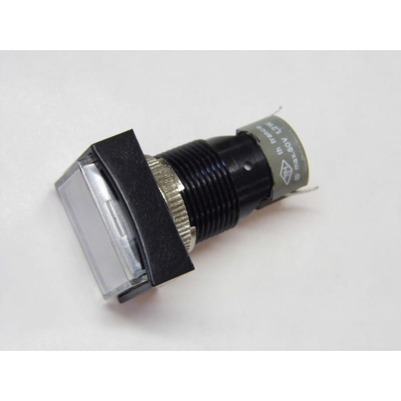 Lot de 6 Voyants à Lampe Multi-LED Verte Max 60V / 1.2W (TH France) – Perçage 16 mm / Façade 24 x 18 mm