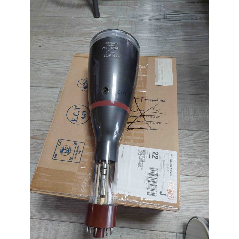 Tube Cathodique Oscilloscope Dario Miniwatt DG 13/34 – CRT 130 mm