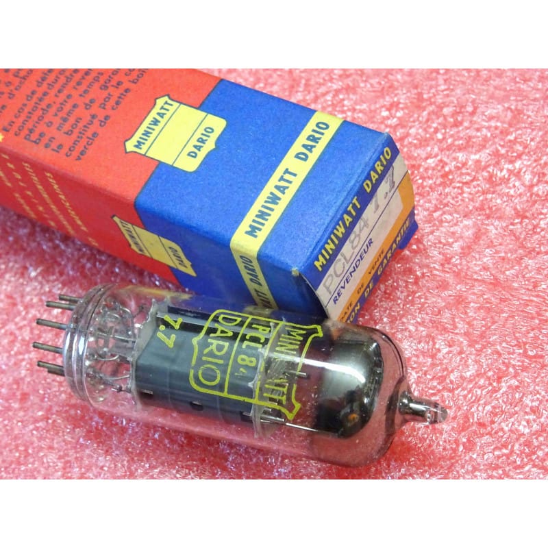 Tube Électronique Triode-Pentode Dario PCL84 (7.7) – Culot Miniature 9 Broches B9A