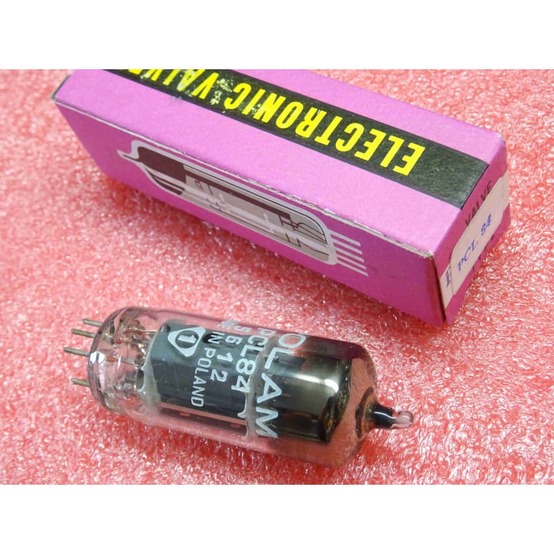 Lot de 2 Tubes Électroniques Triode-Pentode Olam PCL 84 / PCL84 – Embase B9A, Chauffage 15V