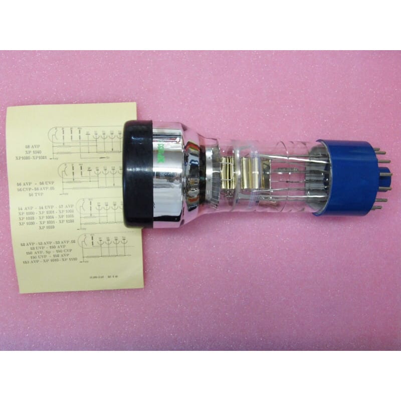 [190383076955] Tube Photomultiplicateur / Valve Dario XP 1032 – 75 x 195 mm, En Boîte d'Origine avec Mousse, Cache et Descriptif