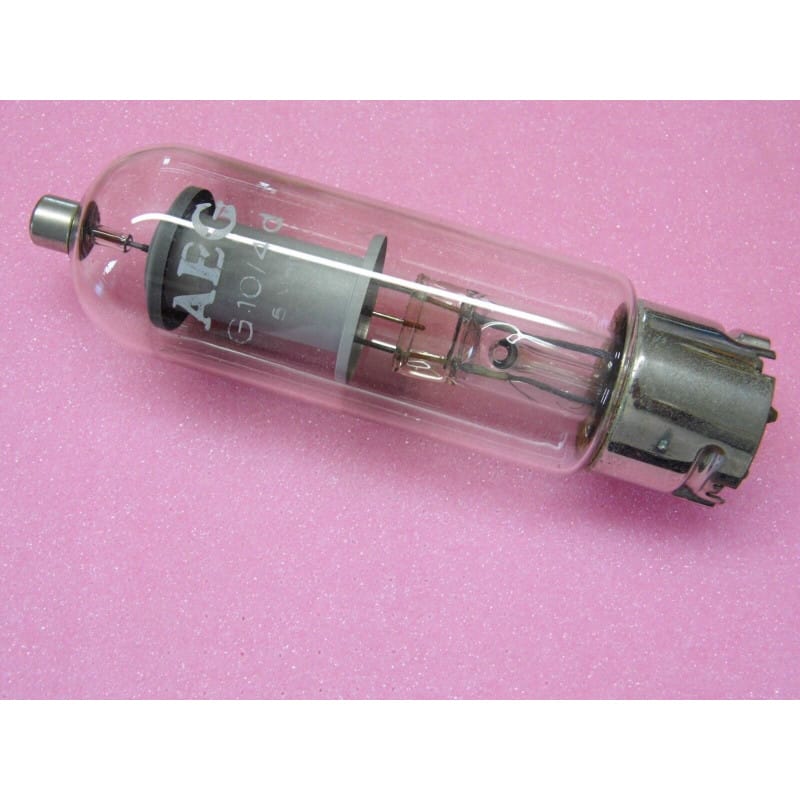 [200424968909] Tube Valve Redresseur AEG G10/4d – 5V, 70 x 200 mm, Format Industriel Majeur
