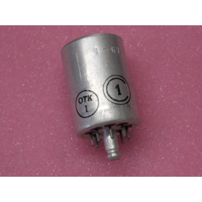 [200483448251] Tube Électronique / Stabilisateur Soviétique OTK1 / I-63 4K1N – 32 x 59 mm