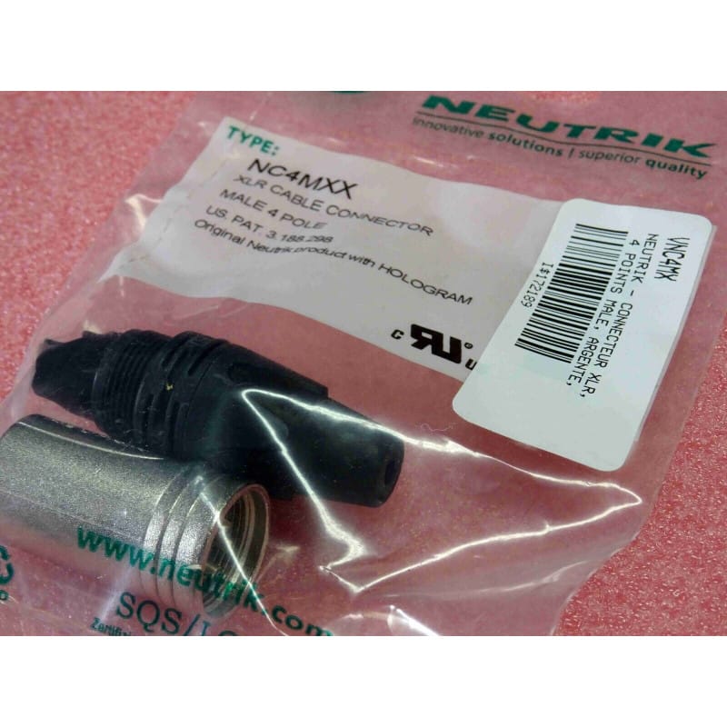 [195382396160] Connecteur Neutrik NC4MXX