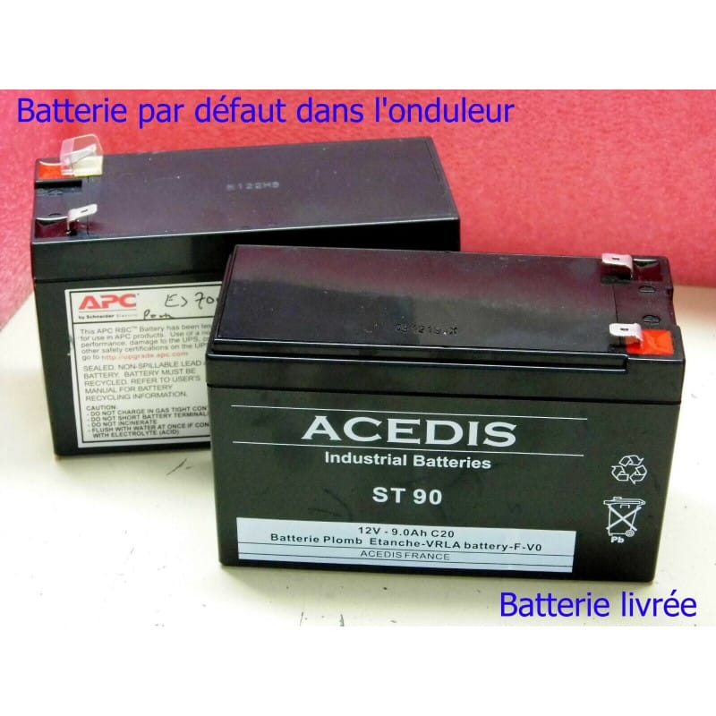 [A-ST90] Accumulateur Plomb-Acide Étanche 12V 9Ah (Série ST90)