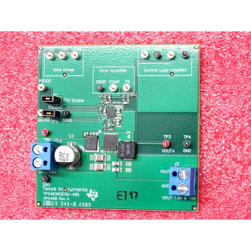 [TPS40305EVM-488] Carte d'évaluation Texas Instruments TPS40305EVM-488 (HPA448) (Occasion)