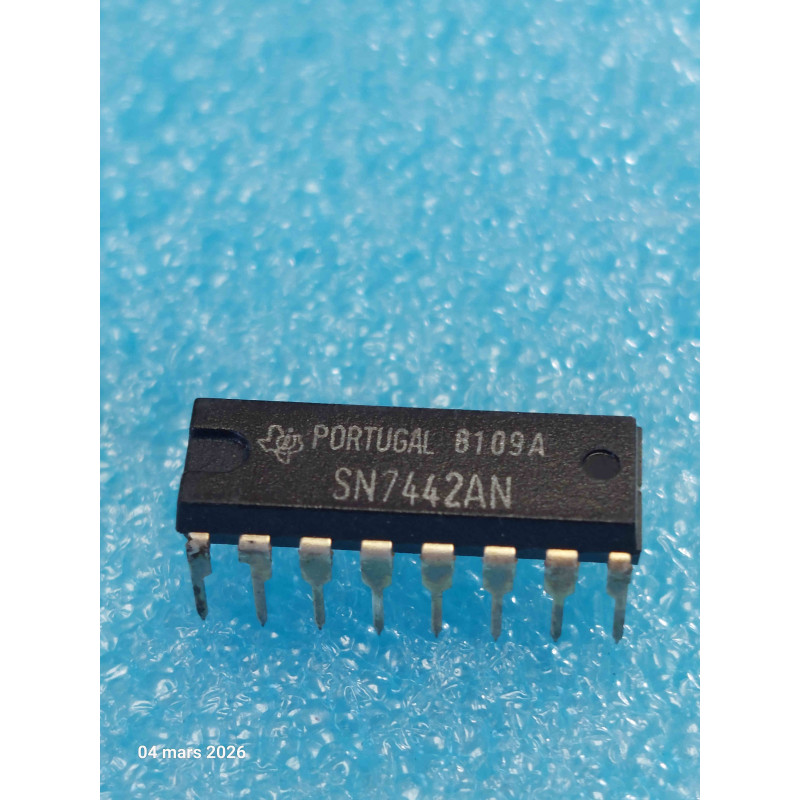 Décodeur BCD vers Décimal SN7442AN (Lot de 2)