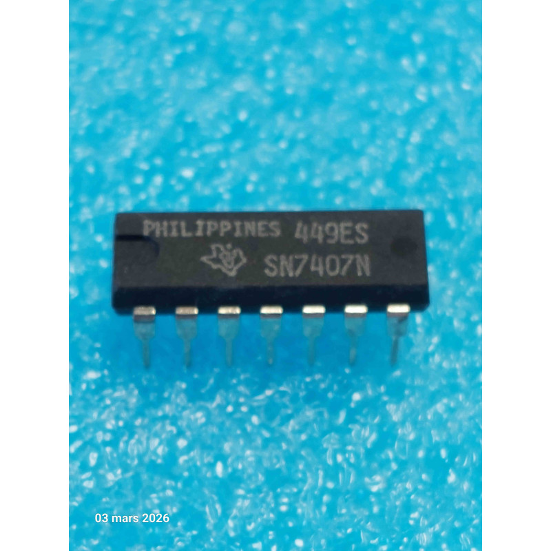 Circuit Intégré TTL SN7407N (Lot de 2)