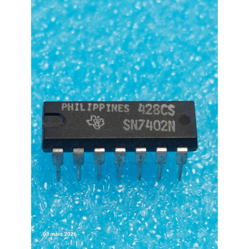 Porte NOR Quadruple 7402N (Lot de 2)