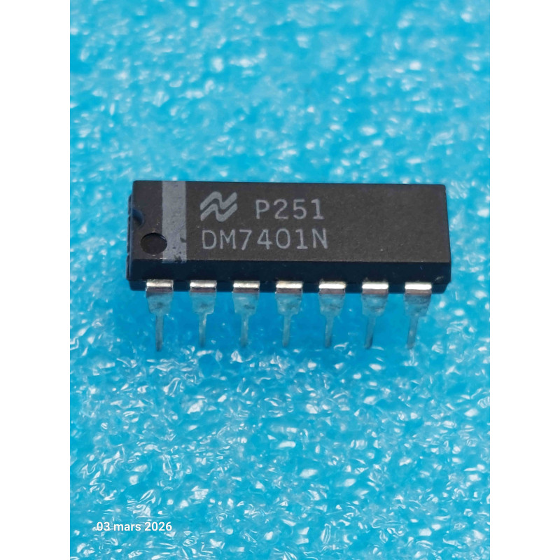 Porte NAND Quadruple 7401N (Lot de 2)