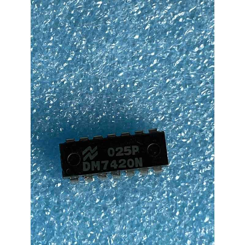 Porte NAND Double à 4 Entrées 7420N (Lot de 2)