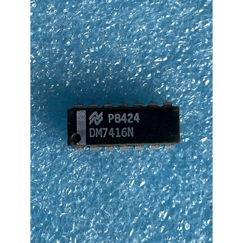Inverseur Hexadécimal à Sortie Drain Ouvert 7416N (Lot de 2)