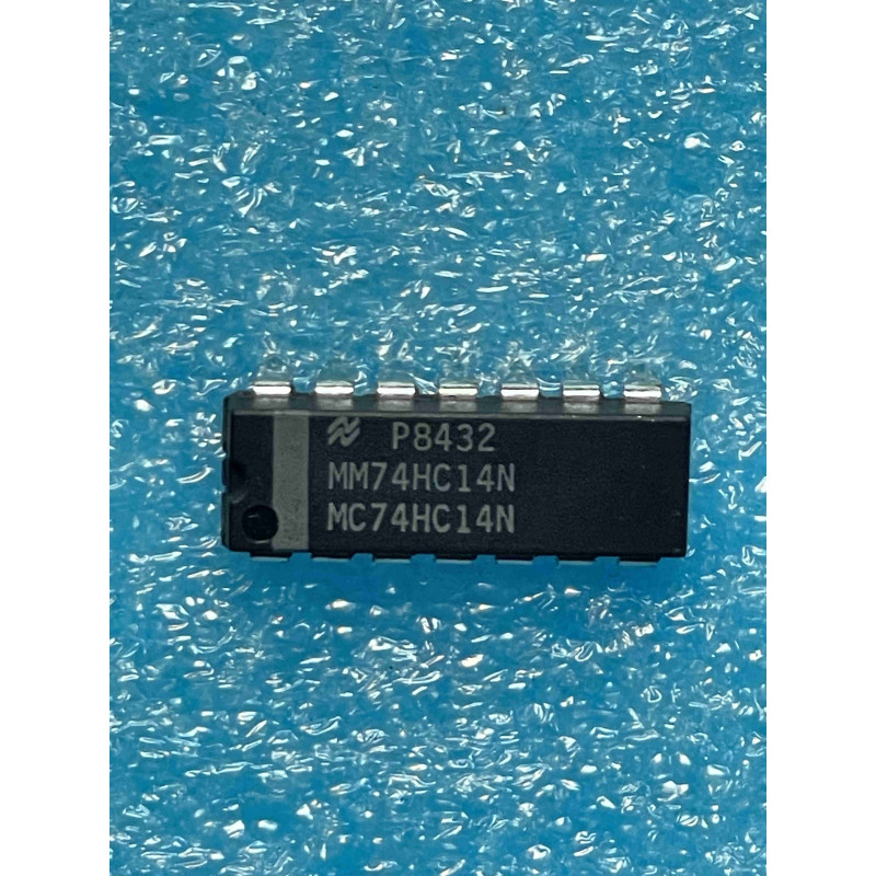 Inverseur Hexadécimal à Trigger de Schmitt CMOS 74HC14N (Lot de 2)