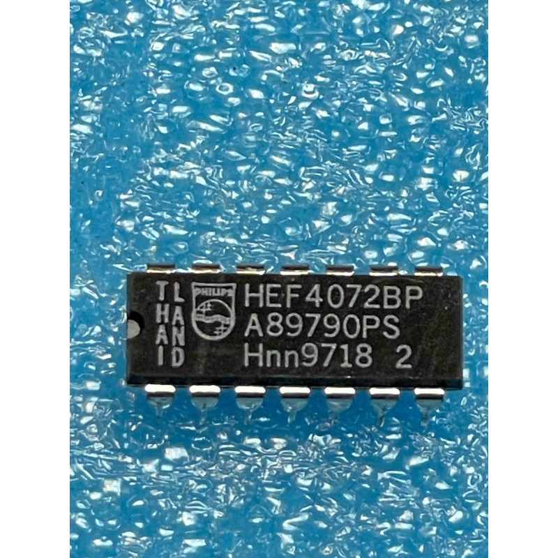 Double Porte OU (OR) à 4 entrées HEF4072BP (Lot de 2)