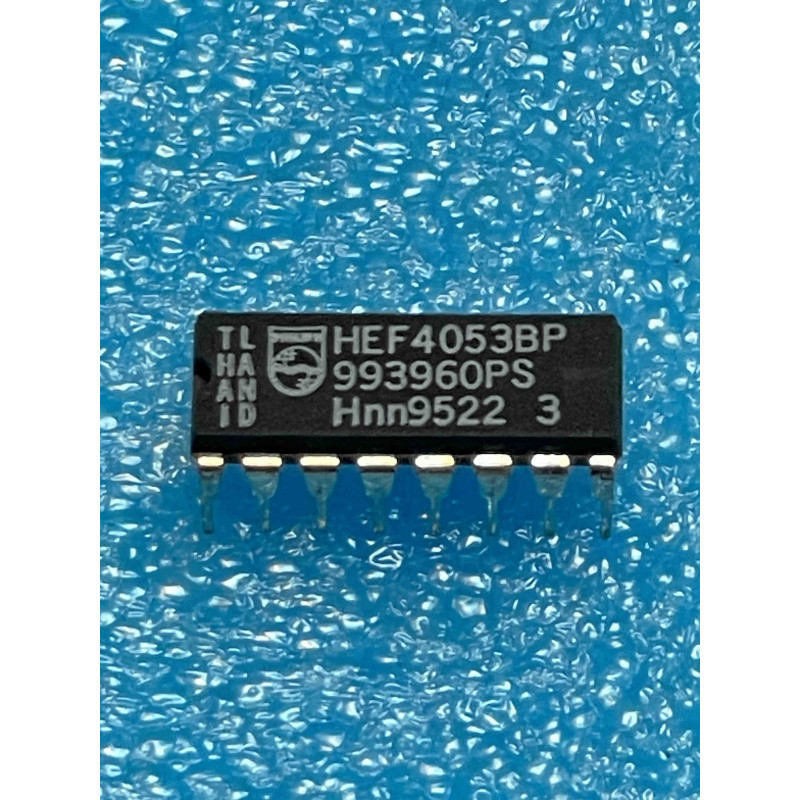 Triple Multiplexeur/Démultiplexeur Analogique HEF4053BP (Lot de 2)