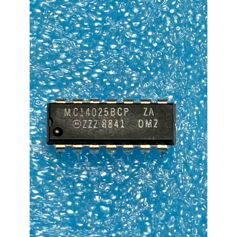 Triple Porte NON-OU (NOR) MC14025BCP (Lot de 2)