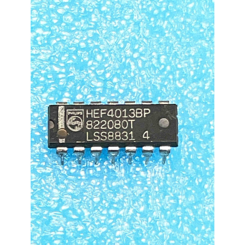 Double Bascule D (D-Type Flip-Flop) HEF4013BP (Lot de 2)