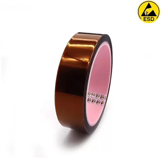 [KD-W3-ESD] Rubans type Kapton antistatique (3mm)