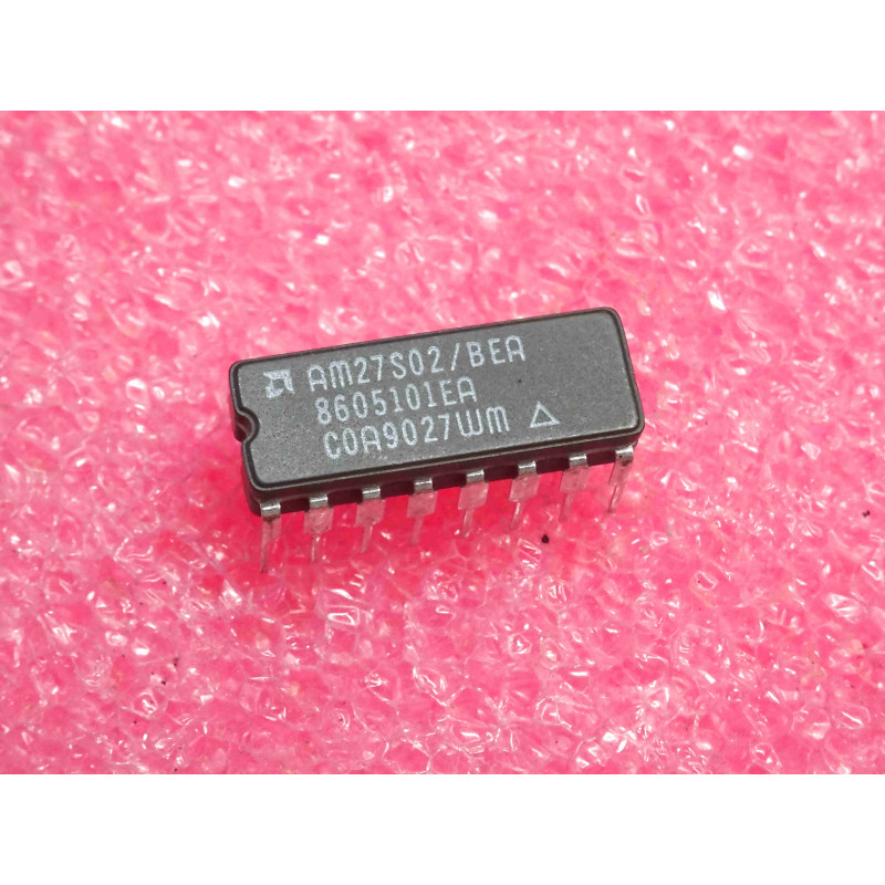 RAM Bipolaire 64-bit AM27S02/BEA