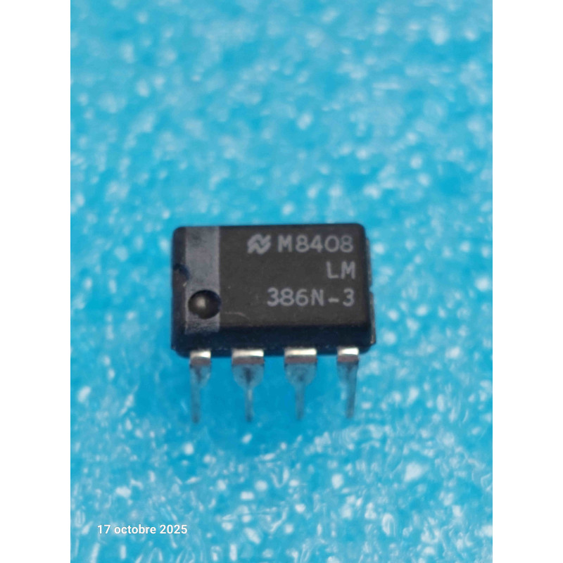 Amplificateur de Puissance Audio Moyenne Tension LM386N-3