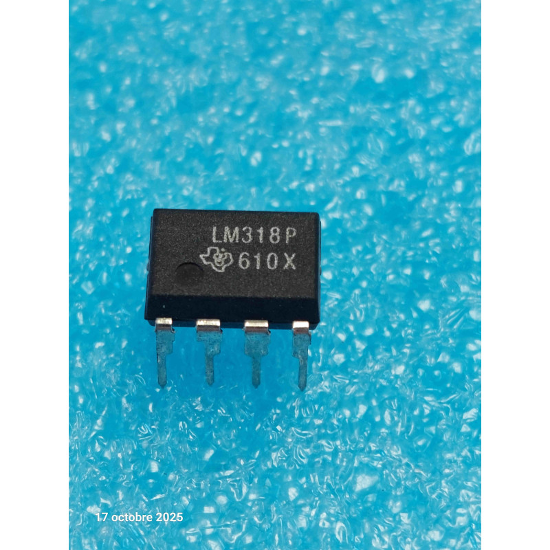 Amplificateur Opérationnel Grand Gain à Très Grande Vitesse LM318P