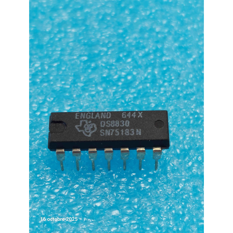 Lot de 2 Émetteurs de Ligne Différentiels Doubles SN75183N