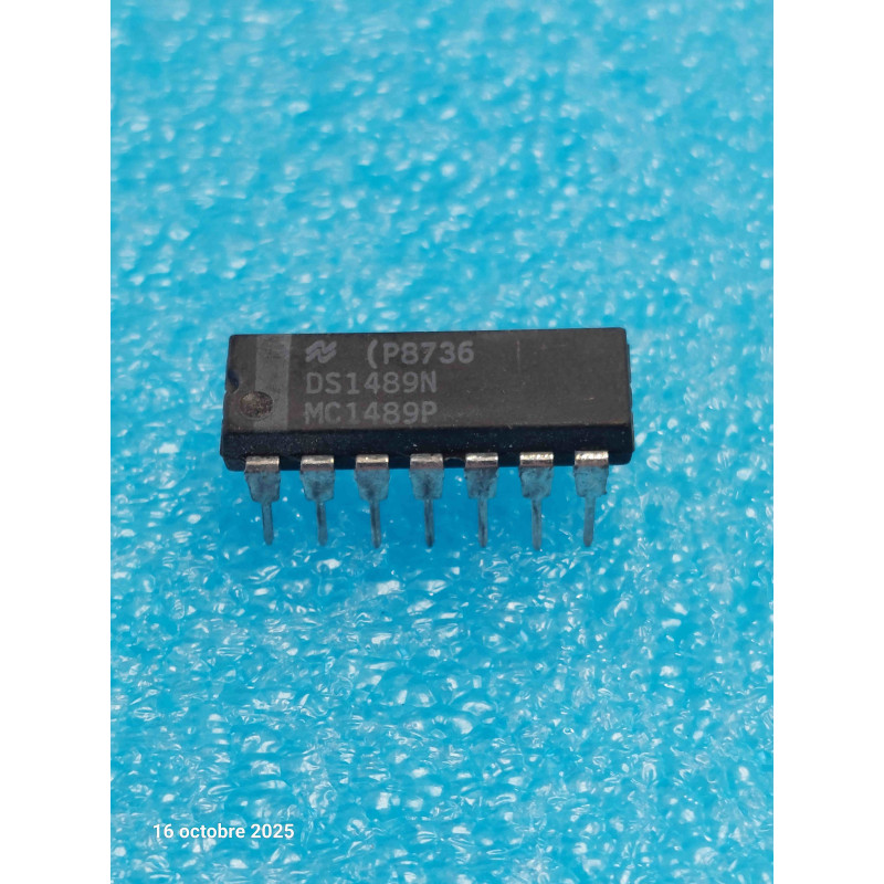 Lot de 2 Récepteurs de Ligne RS-232 DS1489N / MC1489P