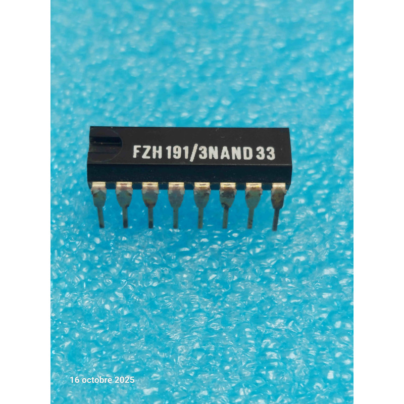 Quadruple Porte NAND à 2 Entrées à Forte Immunité aux Parasites FZH191