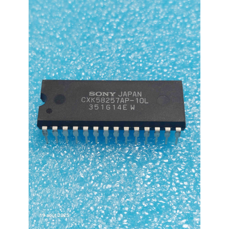 Mémoire RAM Statique CMOS 256K-Bit CXK58257AP-10L