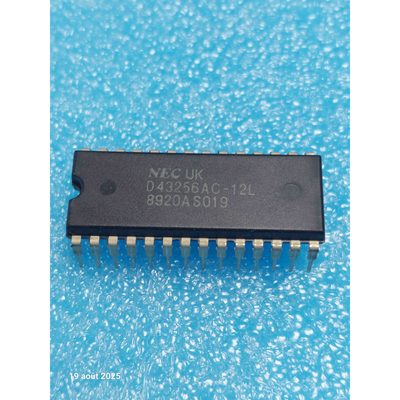 Mémoire RAM Statique CMOS 256K-Bit uPD43256AC-12L