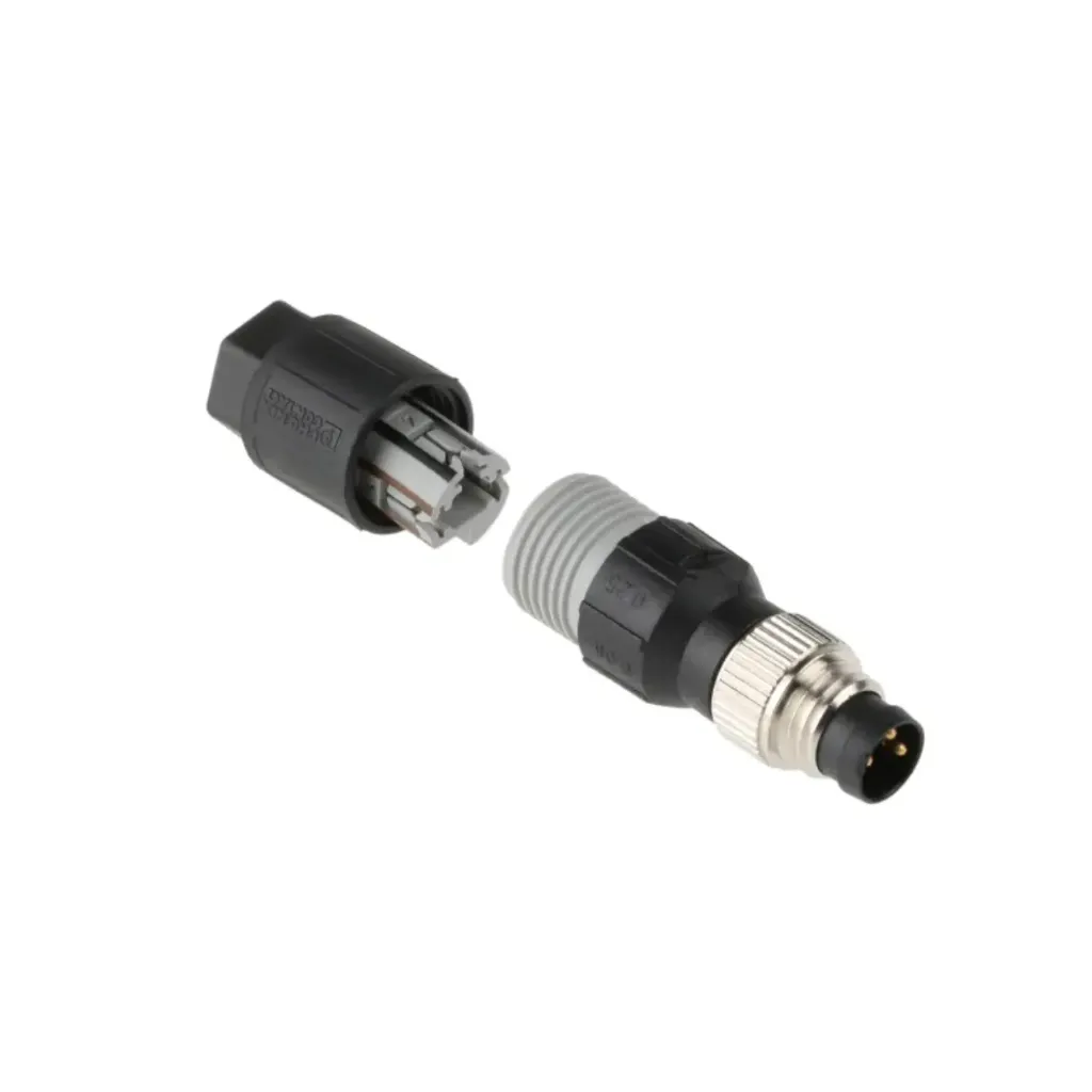 Connecteur circulaire M8 Phoenix Contact (Mâle, 3 Contacts, droit)